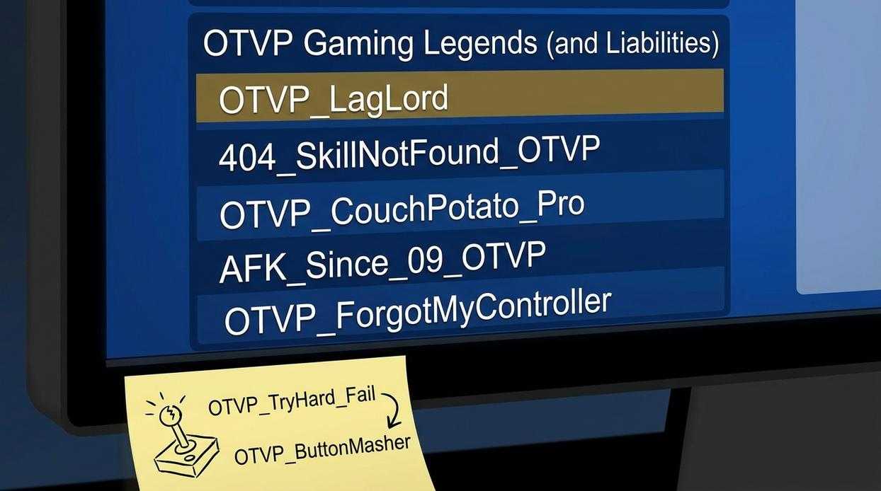 Funny Usernames Otvpgaming
